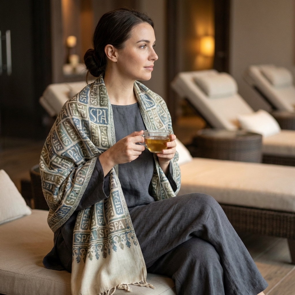 Best pashmina wear with SPA print