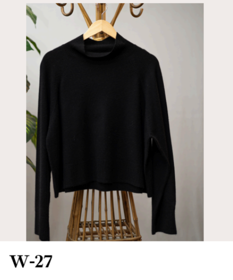 Navy Cashmere Cardigan